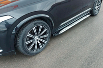 Volvo XC90 2015- Side Steps Shining (2 pcs, Aluminum) photo 12