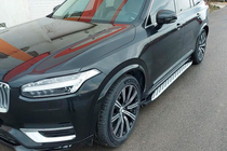 Volvo XC90 2015- Side Steps Shining (2 pcs, Aluminum) photo 13