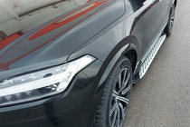 Volvo XC90 2015- Side Steps Shining (2 pcs, Aluminum) photo 10