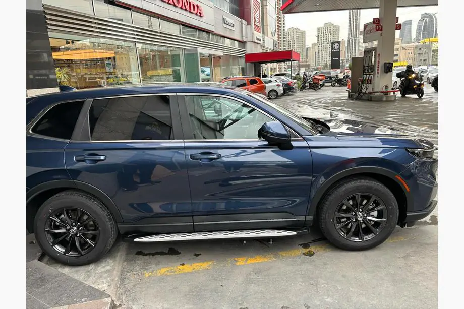 Honda CRV 2022- Side Steps Shining (2 pcs, Aluminum) Image