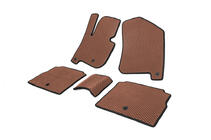 Kia Soul II 2013-2018 Polyurethane Floor Mats EV (EVA, Brown) photo 2