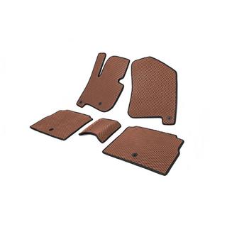 Polyurethane Floor Mats EV (EVA, Brown) Kia Soul II 2013-2018 photo 2