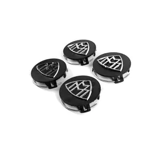 Wheel center caps 70/75 mm with ring (4 pcs, Maybach) photo 1