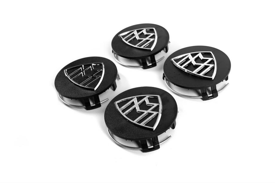 Mercedes-Benz Wheel center caps 70/75 mm with ring (4 pcs, Maybach) Image