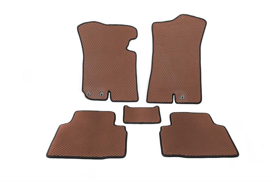 Kia Sportage 2010-2015 EVA Floor Mats V2 (Brown) Image