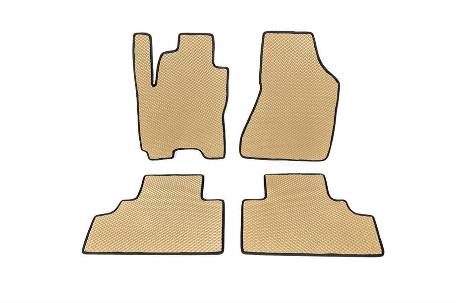 Kia Sportage 2004-2010 EVA Floor Mats (Beige) Photo 1