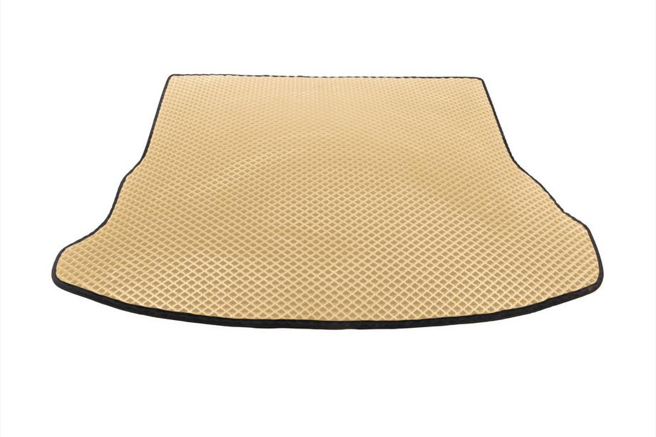 Kia Sportage 2004-2010 Trunk Mat (EVA, Beige) Image
