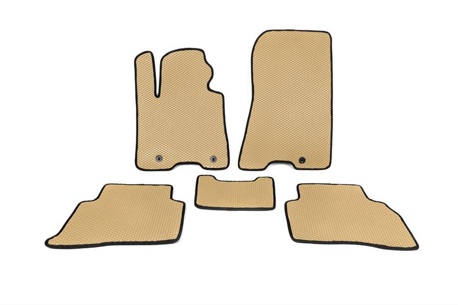 Kia Sportage 2015-2021 EVA Floor Mats (Beige) Image