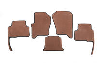 Land Rover Discovery III 2004–2009 EVA Floor Mats (Brown) photo 1
