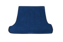 Toyota Land Cruiser Prado 120 2002-2009 Trunk Mat Blue (EVA, 5 or 7 seats) photo 1