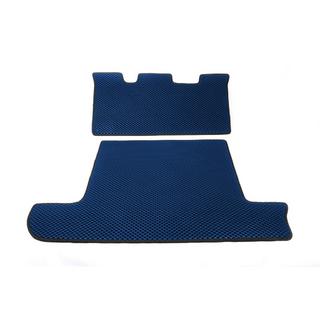 Trunk Mat 2 pcs Blue (EVA, 7 seats) Toyota Land Cruiser 100 1998-2007 photo 1