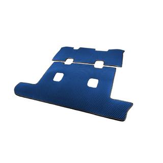 Trunk Mat 2 pcs Blue (EVA, 7 seats) Toyota Land Cruiser 100 1998-2007 photo 4