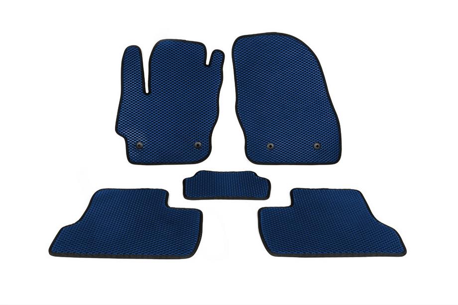 Mazda 3 2009-2013 EVA Floor Mats (Blue) Image