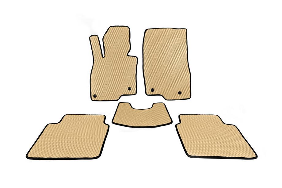 Mazda 6 2012-2024 EVA Floor Mats (Beige) Image