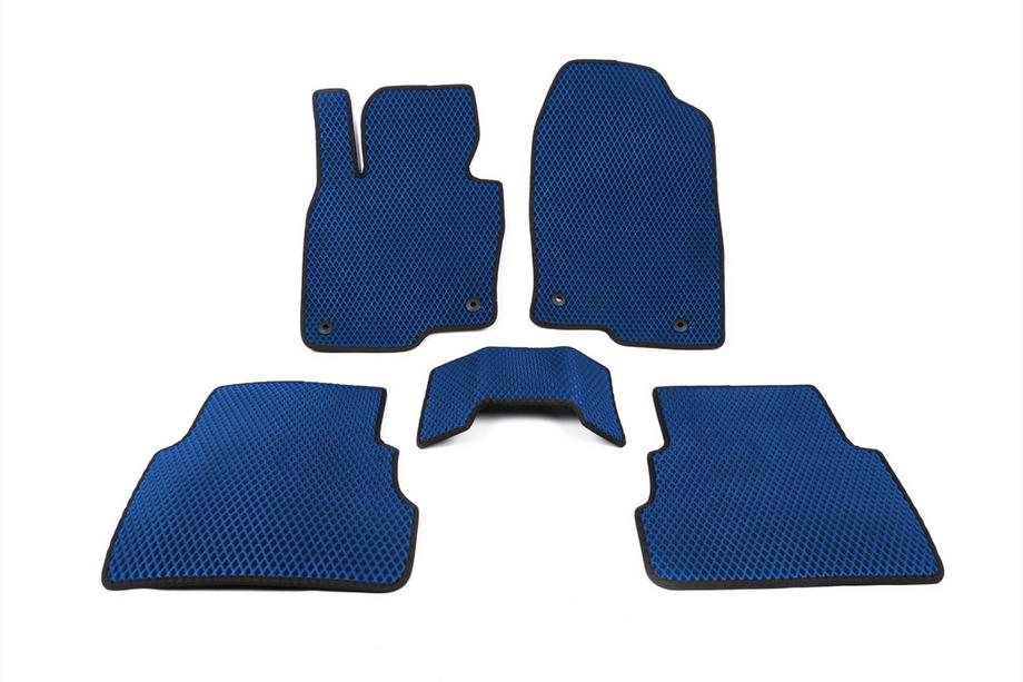 Mazda CX-5 2017–2025 EVA Floor Mats (Blue) Image
