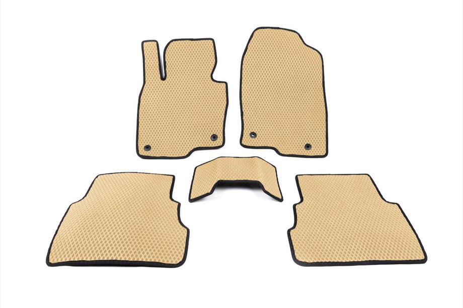 Mazda CX-5 2017–2025 EVA Floor Mats (Beige) Image