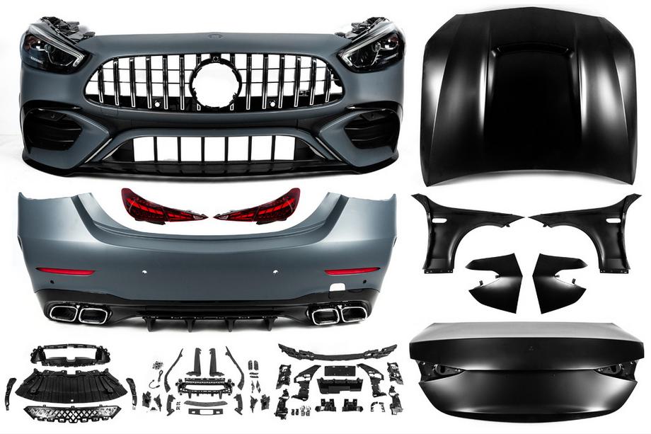 Mercedes C-class W205 2014-2021 Facelift Kit to W206 AMG Photo 1