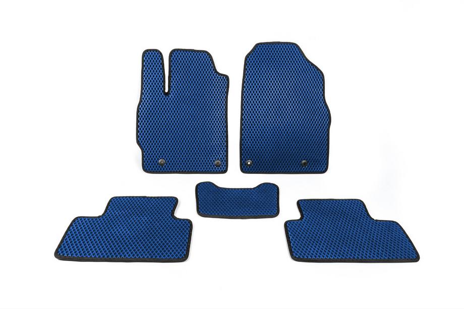 Mazda CX-7 2006-2012 EVA Floor Mats (Petrol, Blue) Photo 1