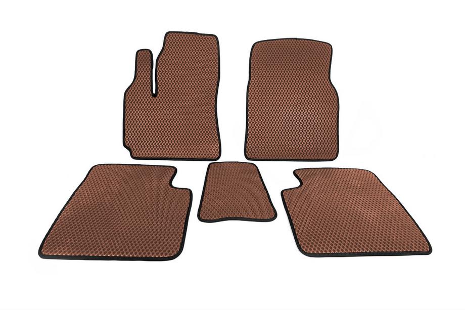 Lifan X60 2011- EVA Floor Mats (Brown) Image