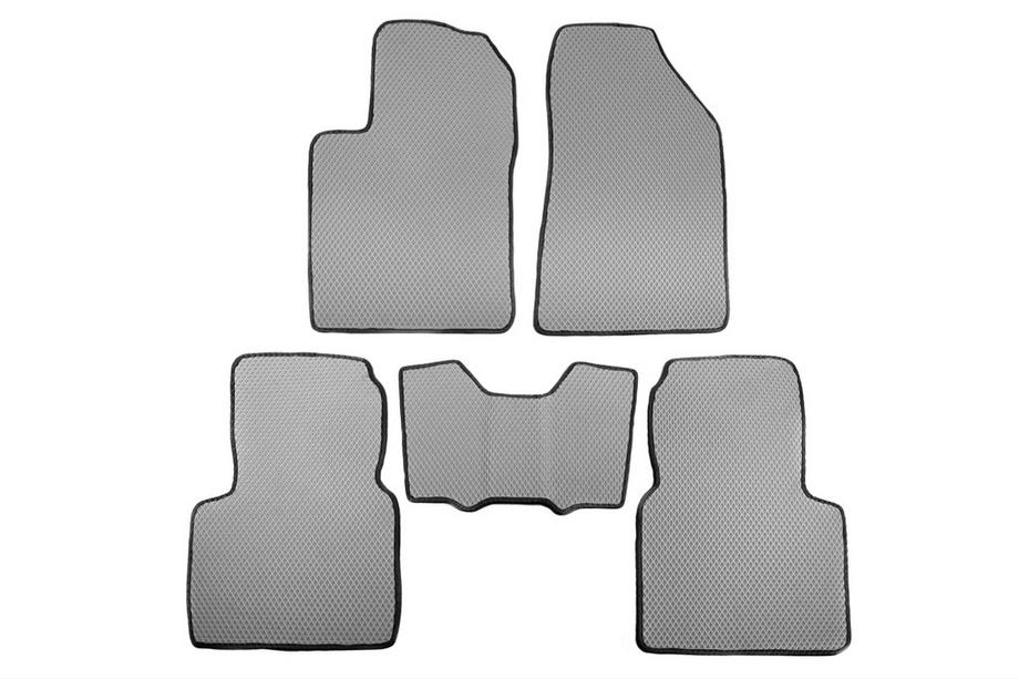 Hyundai Grandeur 2005-2011 EVA Car Floor Mats (Polyurethane, Gray) Image