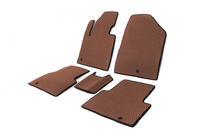 Hyundai Santa Fe 3 2012-2018 Floor Mats 5-Seater (EVA, Brown) photo 2