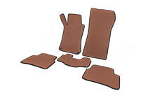 Mercedes C-class W203 2000-2007 EVA Floor Mats (Brown) photo 2