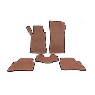 EVA Floor Mats (Brown) Mercedes C-class W203 2000-2007 photo 1