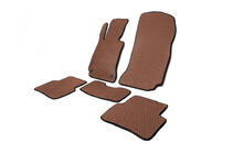 Mercedes C-class W204 2007-2015 EVA Floor Mats (Brown) photo 2