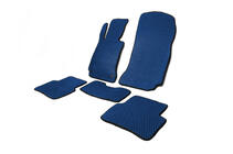 Mercedes C-class W204 2007-2015 EVA Floor Mats (Blue) photo 2