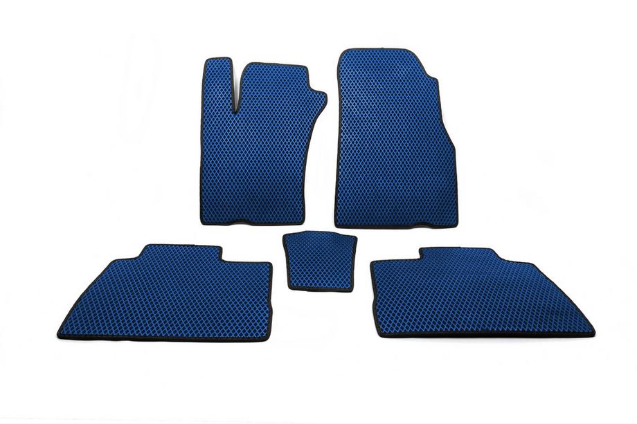 Mercedes ML W163 1997-2005 EVA Floor Mats (Blue) Image