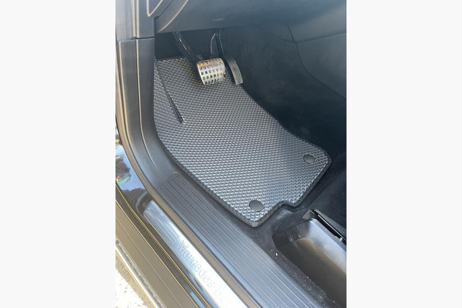 Mercedes GLE/ML class W166 2011-2018 EVA Floor Mats (Gray) Image