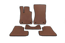 Mercedes S-class W221 2005-2013 EVA Floor Mats (Long, Brown) photo 1