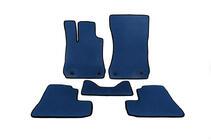 Mercedes S-сlass W221 2005-2013 EVA Floor Mats (Long, Blue) photo 1