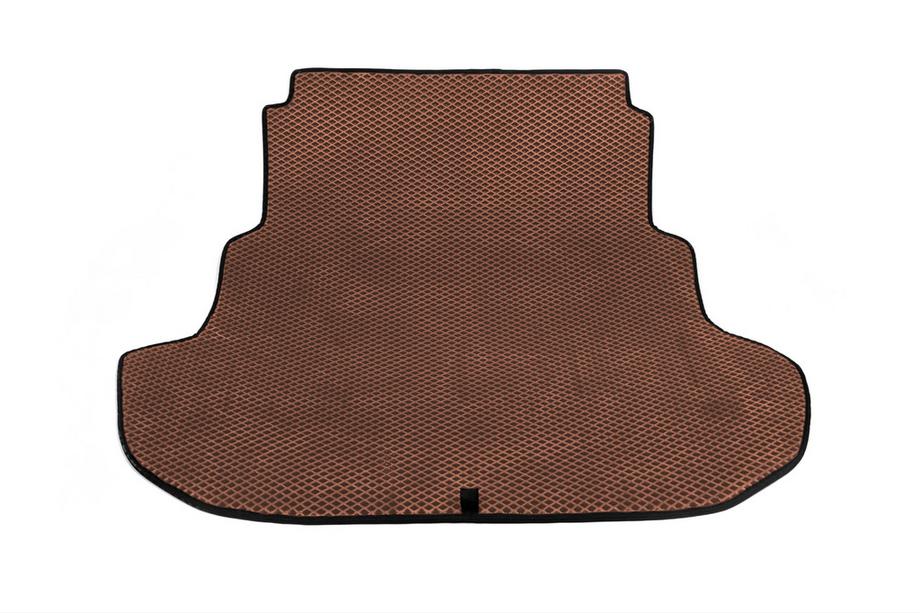 Mercedes E-class W211 2002-2009 Trunk Mat (EVA, Brown) Sedan Photo 1