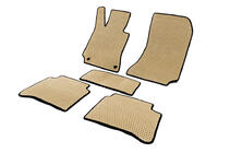 Mercedes E-class W212 2009-2016 EVA Floor Mats (Beige) photo 2
