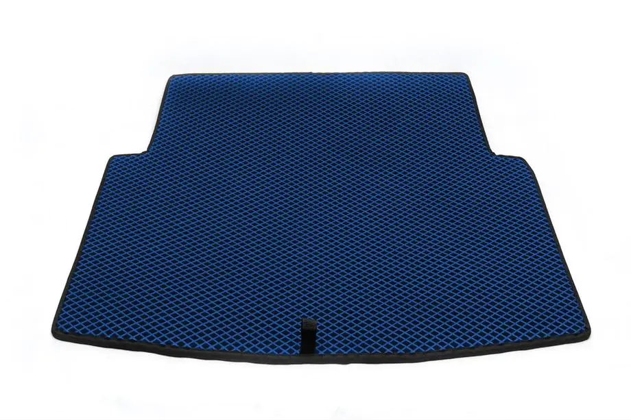 Mercedes E-class W212 2009-2016 Trunk Mat (EVA, Blue) SD Image