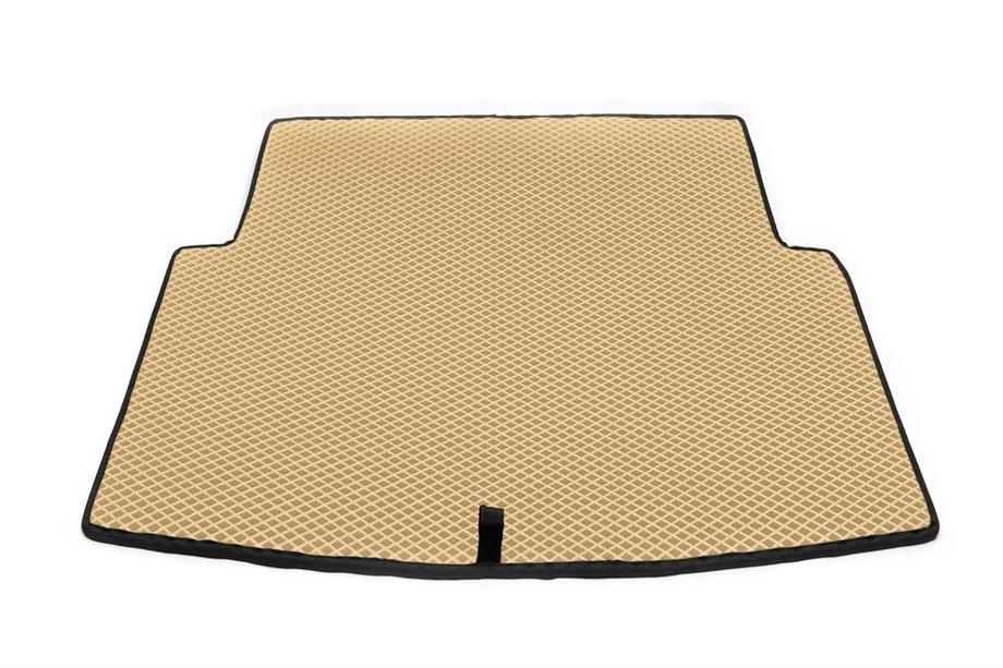 Mercedes E-class W212 2009-2016 Trunk Mat (EVA, Beige) SD Image