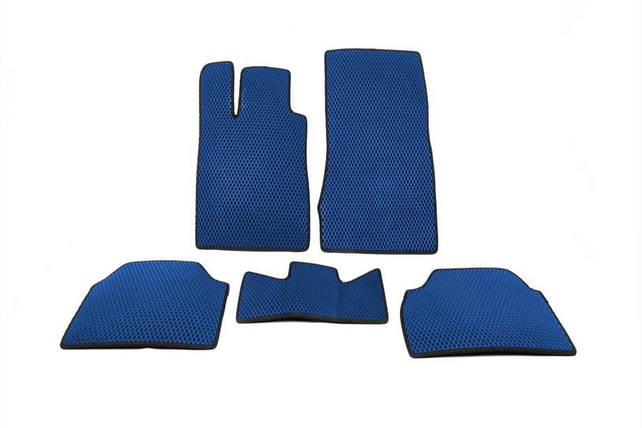 Mercedes S-class W220 1998-2005 EVA Floor Mats (Short, Blue) Image