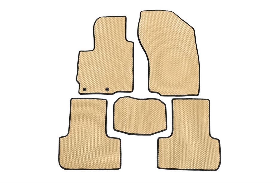 Mitsubishi ASX 2010-2023 EVA Floor Mats (Beige) Image