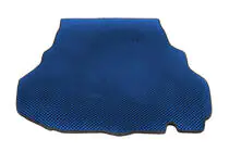 Mitsubishi Galant 2003-2012 Trunk Mat EVA Blue photo 1