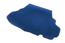 Mitsubishi Galant 2003-2012 Trunk Mat EVA Blue photo 2