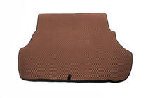 Mitsubishi Lancer X 2008- Trunk Mat EVA Brown photo 1