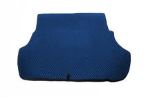 Mitsubishi Lancer X 2008- Trunk Mat EVA Blue photo 1