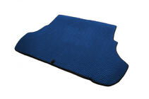 Mitsubishi Lancer X 2008- Trunk Mat EVA Blue photo 2