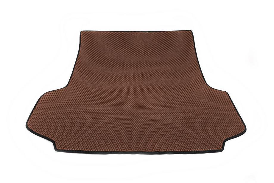 Mitsubishi Pajero Sport 2008-2015 Trunk Mat EVA Brown Image