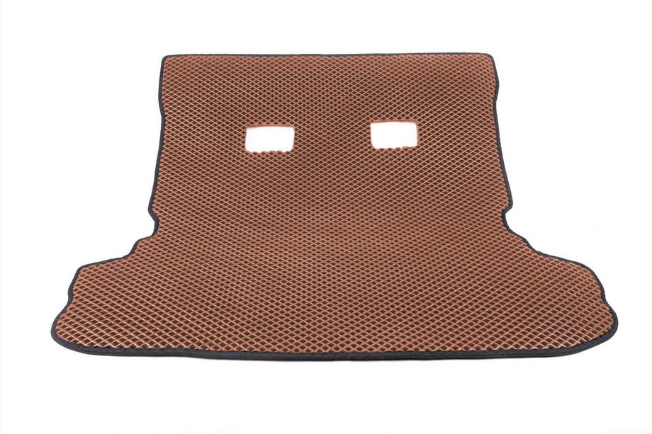 Mitsubishi Pajero Wagon III 1999-2006 Trunk Mat EVA Brown Image