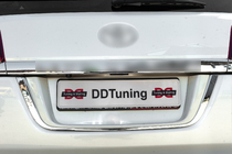 Toyota Land Cruiser 200 2007-2021 License Plate Trim OEM (2016+) photo 3