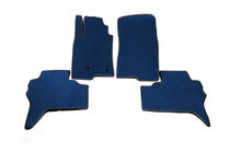Mitsubishi Pajero Wagon IV 2006-2021 EVA Floor Mats (Blue) photo 1