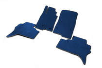 Mitsubishi Pajero Wagon IV 2006-2021 EVA Floor Mats (Blue) photo 2