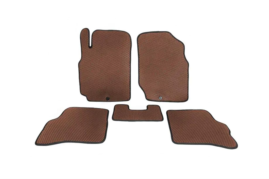 Nissan Almera B10 Classic 2006-2012 EVA Floor Mats (Brown) Image